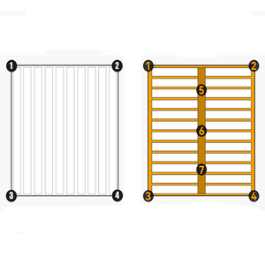 Nuovissimo Letto in Legno Massello di Rovere Rosso Nordamericano, Letto Scandinavo in Tronco per Camera da Letto, Singolo o Matrimoniale - Product Image 4