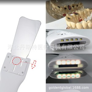 Dental <b>Lighted</b> Mouth Mirror With Reflective Plates Ce Certified For Oral Examination - Product Image 4