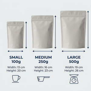 Sachet en aluminium refermable sur mesure OEM, résistant à l'humidité, pour emballage de carbonate de magnésium, craie d'escalade, bouldering et gym - Product Image 4