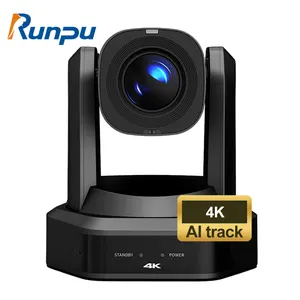 Phát sóng tốt nhất POE 4k 8MP PTZ quang học streaming camera với h dmi + LAN + USB 4K 60fps VMIX trên VIF cho nhà thờ