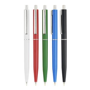 Cadeaux promotionnels personnalisés, stylos publicitaires en plastique à mécanisme rotatif, stylos à bille blancs vierges pour sublimation - Product Image 5