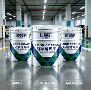Vernice Epossidica per Pavimenti Resistente ai Graffi, Rivestimento Epossidico Senza Giunti per Interni ed Esterni, Soluzione per Rinnovamento Pavimenti in Calcestruzzo - Product Image 2
