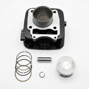 Kit de bloc-cylindre de moteur de moto TVS Apache RTR 180 de haute qualité, taille standard 62,50 mm, avec jeu de segments de piston standard OEM - Product Image 3