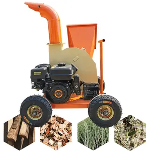 Weiwei garden fertilizer fuel pellet machine portable wood shredder small hay cutter wood chipper for tree branch