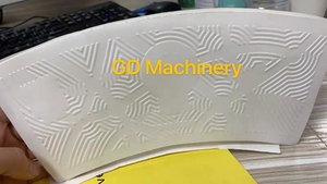 (GD-T08) tốc độ cao 270ml đôi tường Giấy ly máy tự động cốc giấy Quạt dập nổi máy - Product Image 6