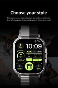 Smartwatch <span class=keywords><strong>D</strong></span> 8 TWS di Alta Qualità, Braccialetto Fitness 2-in-1 alla Moda, Auricolari Wireless IP67, Monitoraggio della Salute per lo Sport - Product Image 6
