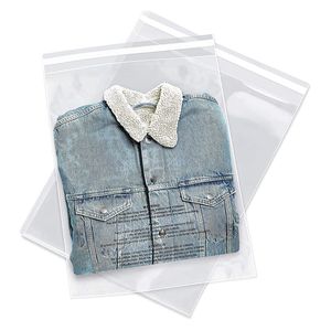 Sacchetto piatto in polietilene da 2 mil, 6x9 pollici, con avviso di soffocamento, autosigillante in LDPE - Product Image 4