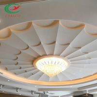 Plaques de plafond suspendu en plâtre GRG