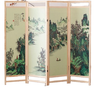 Mới Trung Quốc văn phòng bằng gỗ phân vùng gấp màn hình văn phòng cổ điển phòng ngăn phân vùng màn hình - Product Image 1