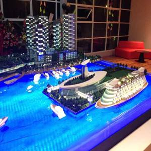 Modèle de bâtiment en plastique ABS LiMeil, conception architecturale moderne personnalisée pour les places et les centres commerciaux, planification foncière - Product Image 5