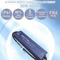 Fuente de Alimentación de CC de 12V Regulada Linealmente, Fuente de Alimentación Externa con Salida de CC, 50W, Fuente de Alimentación para Pulverización Catódica por Magnetron de CC