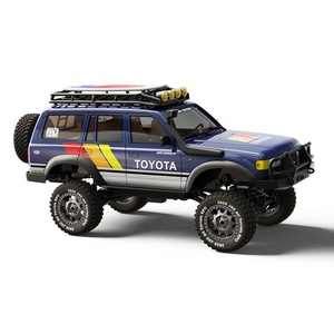 Jxc5826 được cấp phép RC Xe mô hình 1:12 4Runner Land Cruiser lc80 RC off road Crawler 4WD RTR 2.4GHz đài phát thanh điều khiển Led Đèn Pha - Product Image 3