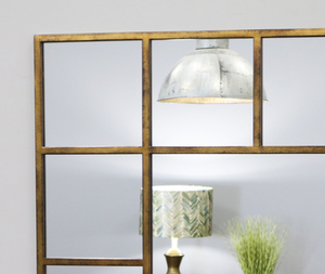 <span class=keywords><strong>Specchio</strong></span> in metallo con cornice per finestra Extra Large con cornice a <span class=keywords><strong>specchio</strong></span> <span class=keywords><strong>moderno</strong></span> semplice - Product Image 3