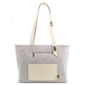 Sac fourre-tout en daim pour femme, grand sac à main à bandoulière, mode décontractée, sac de travail quotidien, grande capacité - Product Image 4