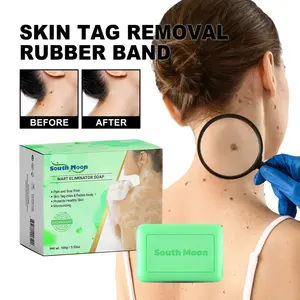 Élimination des verrues à la mélanine enlevant les granules de viande savon sûr 125g savon contre l'acné nettoyage du corps savon d'élimination des verrues nettoyage du corps doux - Product Image 5