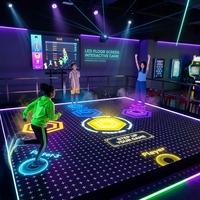 Jeu interactif sur écran LED au sol avec 10 jeux populaires pour les salles de jeux de sport virtuels