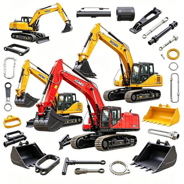 Full Series Mining Truck & Construction Machinery Parts Complete Kit Heavy Duty Durable Spare Parts Full Set Wholesale