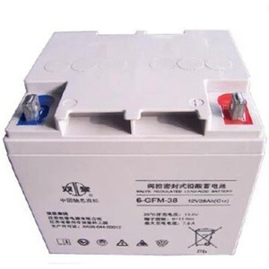 Batterie au plomb VRLA 6-GFM-100 12V 38Ah pour alimentation de secours UPS, usage industriel - Product Image 1