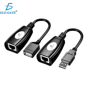 Adaptateur Ethernet USB ELE-GATE RJ45 vers connecteur USB A mâle, adaptateur de câble réseau pour connexion Internet sur PC et ordinateur portable - Product Image 1