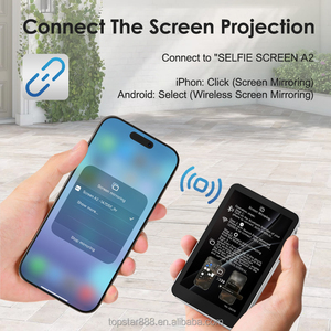 Từ Không Dây Vlog Ảnh Tự Sướng Màn Hình Màn Hình Camera Phía Sau Ghi Âm Vlogging Từ Xa Ảnh Tự Sướng Màn Hình Điện Thoại Tiktok Youtube - Product Image 4