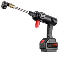 Pistolet de lavage de voiture électrique sans fil haute pression 100 bars avec batterie au lithium pour usage automobile et pulvérisation de pesticides