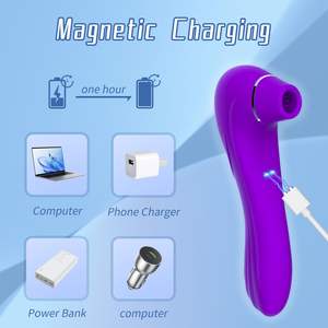 Çiftler İçin Seks Oyuncakları Klitoris Kadın Klitoral Stimülatörü G Noktası Vibratörü Zevk Araçları Emici Vibratör Kadınlar İçin Su Geçirmez USB - Product Image 4