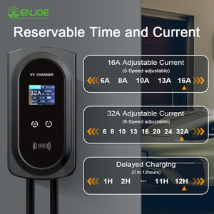 Smart <span class=keywords><strong>Wallbox</strong></span> EV Chargeur <span class=keywords><strong>7kw</strong></span> 11kw 22kw Type 2 Plug AC Home Station de charge avec carte RFID Connexion Bluetooth et WiFi - Product Image 4