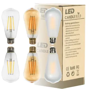 Ampoule à filament LED Ampoule à filament LED ST64