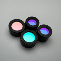 220nm 254nm 275nm 340nm 365nm 380nm Optical Glass Narrow Bandpass Filter 10nm FWHM 95% Light Transmittance UVC/Deep Optical Flat