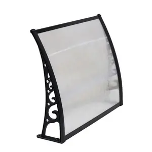 مظلة بلاستيكية سهلة التركيب في الهواء الطلق من Gazebo DIY في 2024، سقف بلاستيكي شفاف، تخفيض على المظلة في الهواء الطلق DIY