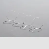 Custom Heat Resistant Optical Observation Window Round Glass 0.5-200mm IR Optical Sapphire Window