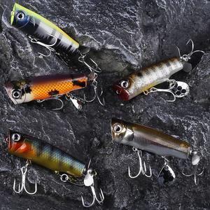 NOUVEAU OEM 8cm13g Leurres de pêche Swimbait Hélice Bionic Floating Hard Fishing Baits 5 Colors 3DEyes Artificial Hard Popper Lure - Product Image 5