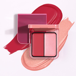Nuova Palette 2 in 1 per Blush e Illuminante, Crema per il Viso, Finitura Opaca e Luminosa, Lunga Durata - Product Image 1