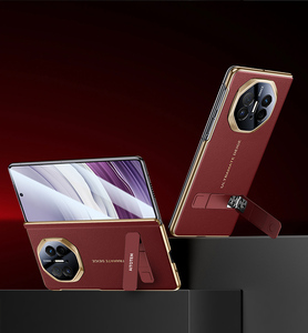 MateX5 Galvani sierte Clamshell-Leder-Dreh halterung für Huawei-Geräte - Product Image 4