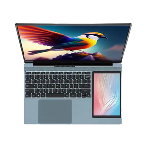 Nuevo ordenador portátil de negocios de oficina 15,6 + 7 "Pantalla táctil Dual Yoga Win 11 Intel N100 DDR4 memoria de vídeo portátil de pantalla Dual para estudiantes - Product Image 2