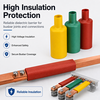 Cache de protection d'isolation fiable contre la résistance à l'arc électrique pour l'assemblage de tableaux de distribution à courant élevé et la protection des busbars