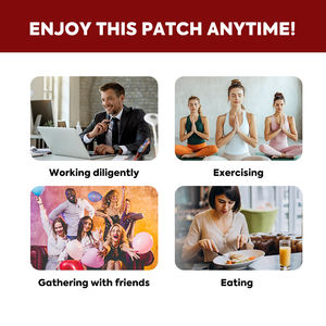 Le patch transdermique de supplément de fer à base de plantes OEM absorbe le fer sans carence Vitalité chargée Vitamine C favorise l'absorption - Product Image 5