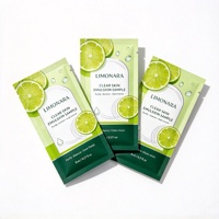 Sachet d'essai vide personnalisé avec logo, scellé sur trois côtés, anti-humidité, mat VMPET 3ml pour échantillon de crème visage et écran solaire