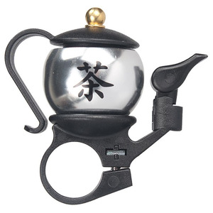 MTB Road Bike Metal Bell Multi Color Teapot Children Kids Creative Bell Hand Operated Thumb Mini Bicycle Bell