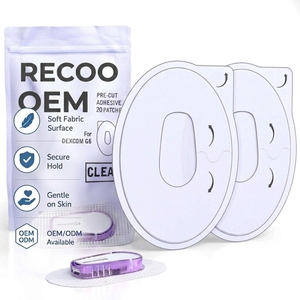 Parche Adhesivo <span class=keywords><strong>Dexcom</strong></span> <span class=keywords><strong>G6</strong></span> con Certificación CE/ISO, Parches para Monitoreo Continuo <span class=keywords><strong>de</strong></span> <span class=keywords><strong>Glucosa</strong></span> (MCG), Cinta <span class=keywords><strong>de</strong></span> Algodón y Spandex Impermeable <span class=keywords><strong>de</strong></span> Larga Duración - Product Image 1