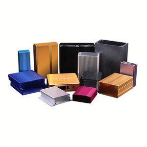 Hongfa Shunda HF-A-1 6063 Aluminum Alloy Control Box <b>Enclosure</b> IP54 Powder Coated 160x147x36MM for Electronic Equipment - Product Image 2