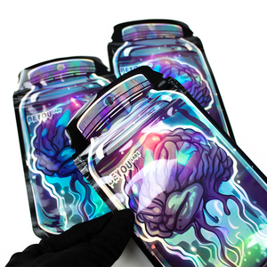 Bolsas de Mylar con Cierre Hermético, Mini Figuras, Color Degradado Mate, Embalaje de Plástico Metalizado con Cierre, Bolsas Misteriosas para Pequeñas Empresas - Product Image 3