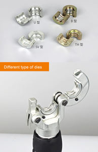 Pince <span class=keywords><strong>à</strong></span> <span class=keywords><strong>sertir</strong></span> pour tuyaux <span class=keywords><strong>à</strong></span> batterie, nouvelle conception, acier inoxydable, outil de sertissage pour tuyaux PEX multicouches - Product Image 4