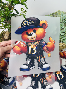 उच्च गुणवत्ता वाले dtf स्थानान्तरण थोक प्लास्टिसोल हीट ट्रांसफर प्रिंटिंग स्टिकर dtf पूर्ण रंग प्लास्टिसोल हीट ट्रांसफर टी-शर्ट - Product Image 3