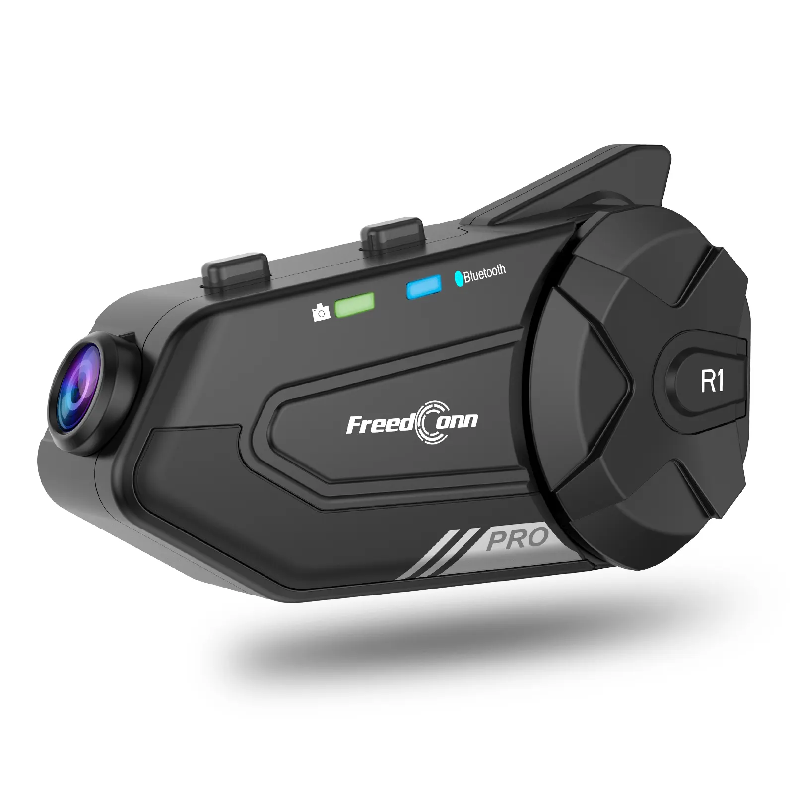 FreedConn 2K WIFI helmet bluetooth headset Video Recorder Intercomunicador motorcycle helmet camera R1 Pro