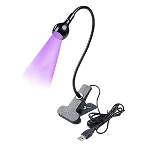 Factory Wholesale Portable Mini Nail Art Standing <b>Foldable</b> <b>Table</b> Salon Aluminum Alloy Lamp Head Manicure Usb Nail Dryer Uv Lamp - Product Image 1