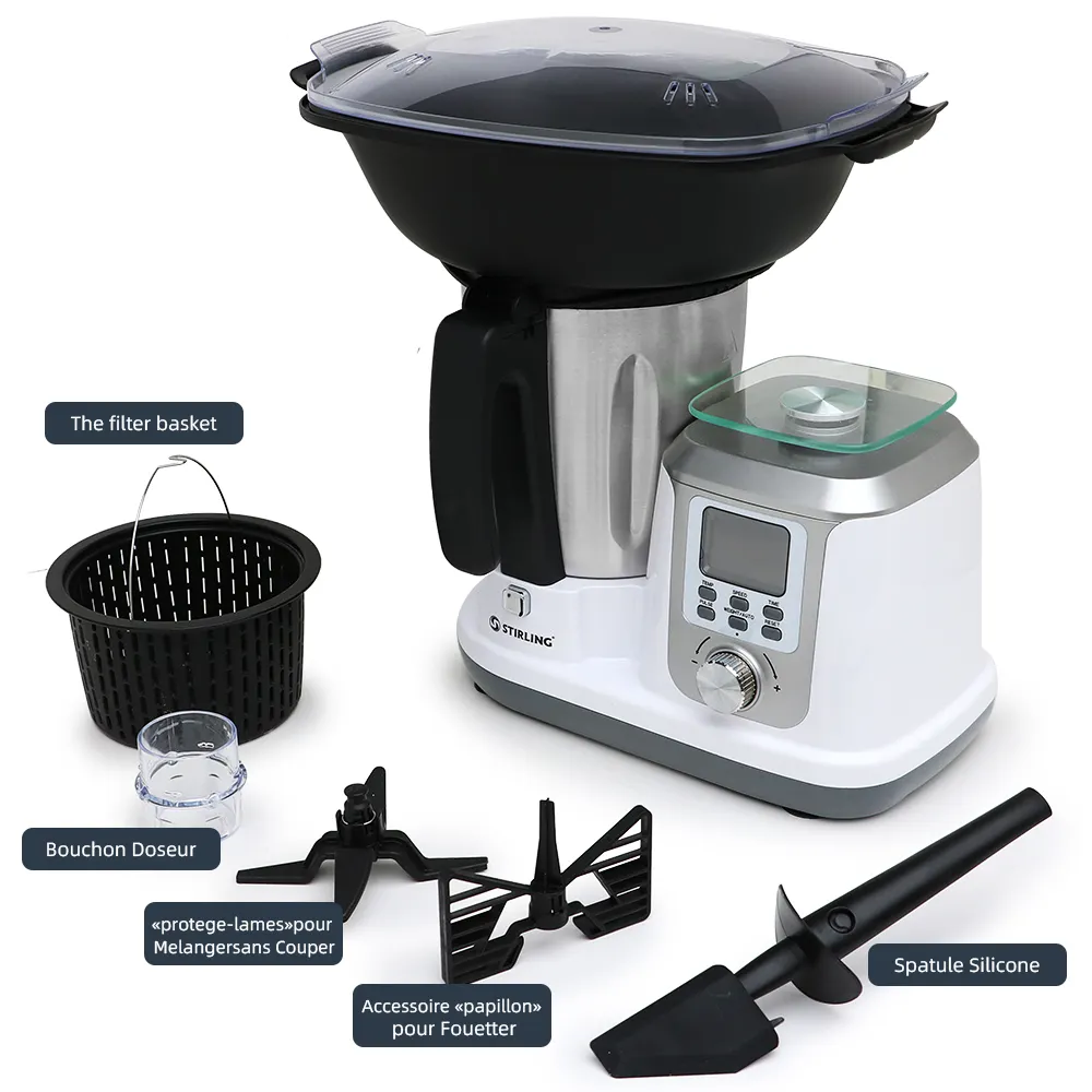 Çok fonksiyonlu pişirme mutfak robotu mikser, kıyıcı, blender fonksiyonu ile tek bir cihazda