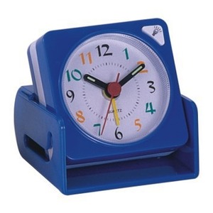 Mini Flap Desk <b>Clock</b> Quartz Analog Alarm <b>Clock</b> Snooze <b>Night</b> <b>Light</b> Color Changing Voice Dial for RV Travel - Product Image 4