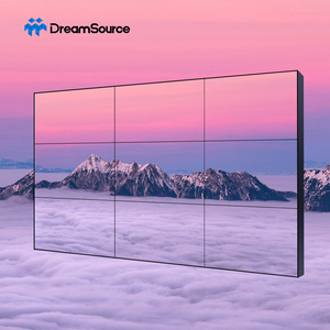 Ultraflacher Rahmen LCD-Spleißbildschirm für Werbung & Einkaufszentrum-Displays Unterstützt <span class=keywords><strong>Video</strong></span>-, Bild- und Animationswiedergabe - Product Image 1