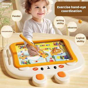ของเล่นกระต่ายจอยร่า ของเล่นฝึกทักษะแบบมอนเตสซอรี่  แผ่นเกมเขาวงกตสีและตัวเลข  ของเล่นเสริมพัฒนาการ - Product Image 2